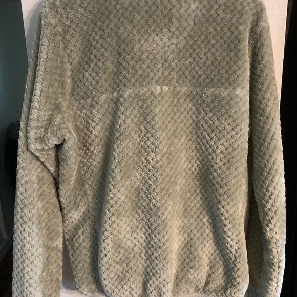 Simply Southern soft sherpa pullover gray size large - Picture 5 of 7